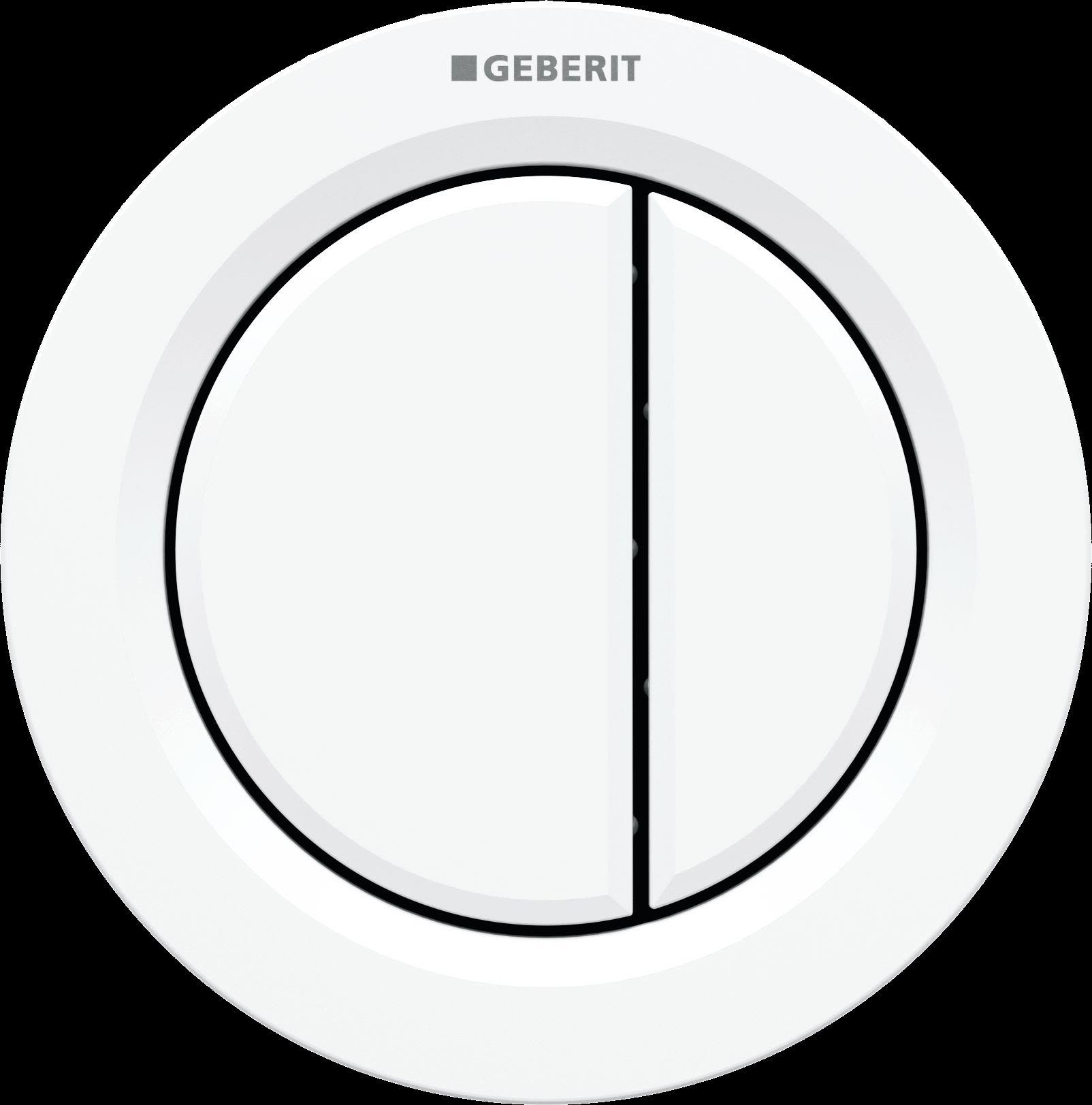 Geberit 116.050.11.1 Spolknapp för dubbelspolning