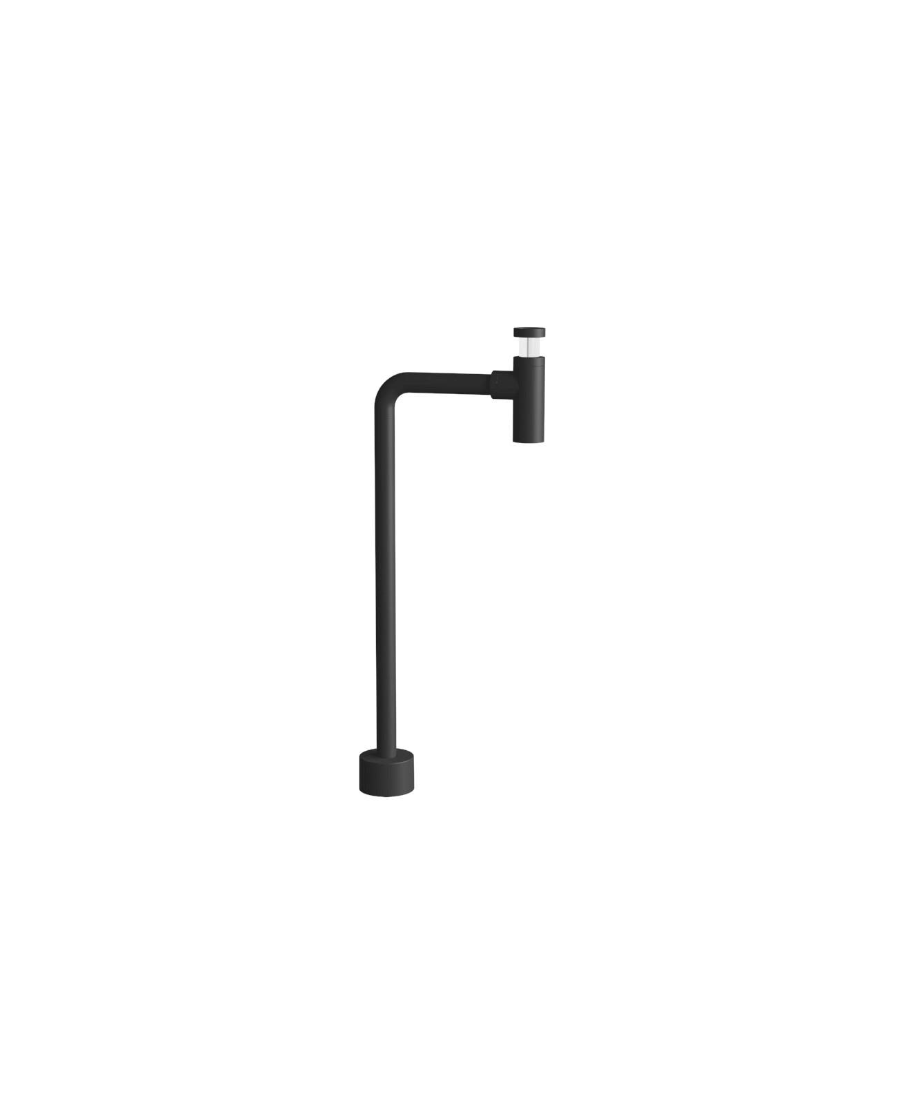 GB vandlås 32mm x1 1/4 - til håndvask mat sort
