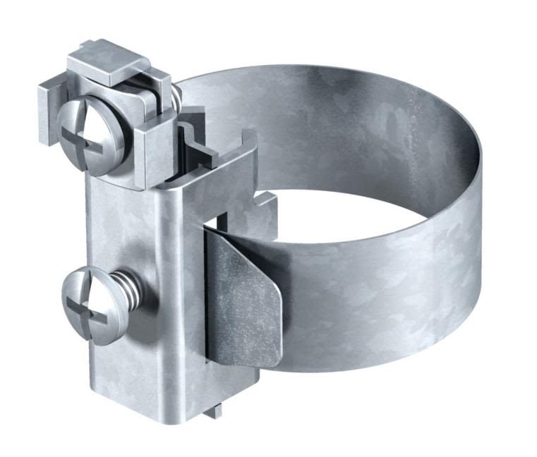Obo Bettermann 5057507 Rörklämma 8-22 mm, mässing