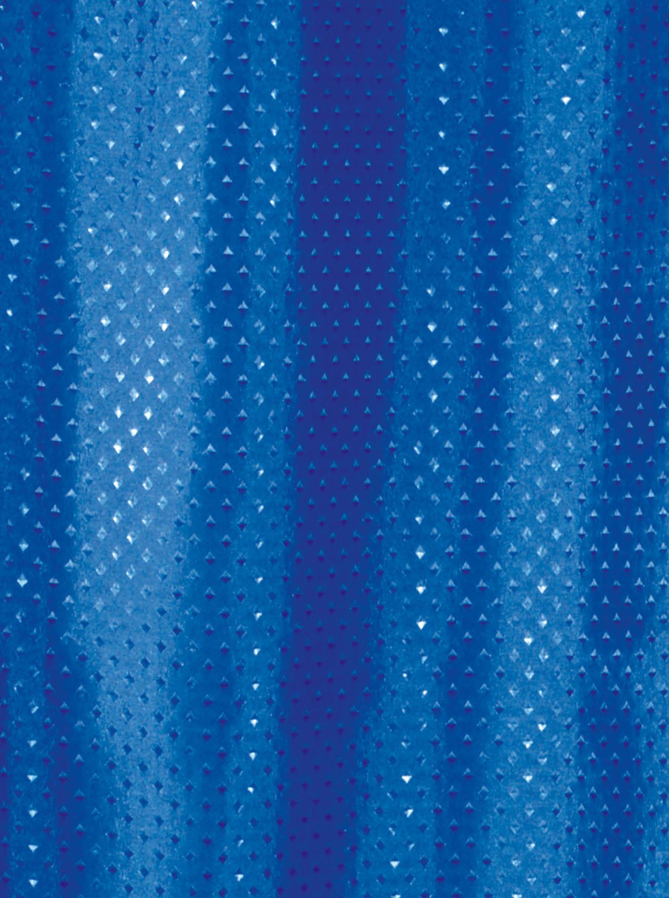 Arrow Safir Trend Duschdraperi 1800 x 2000 mm Koboltblå med stjärnor