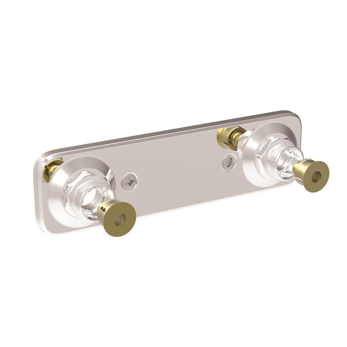 Vatette V6 Blandarfäste för plaströr, dold rördragning 150 c/c, 16 mm rördiameter