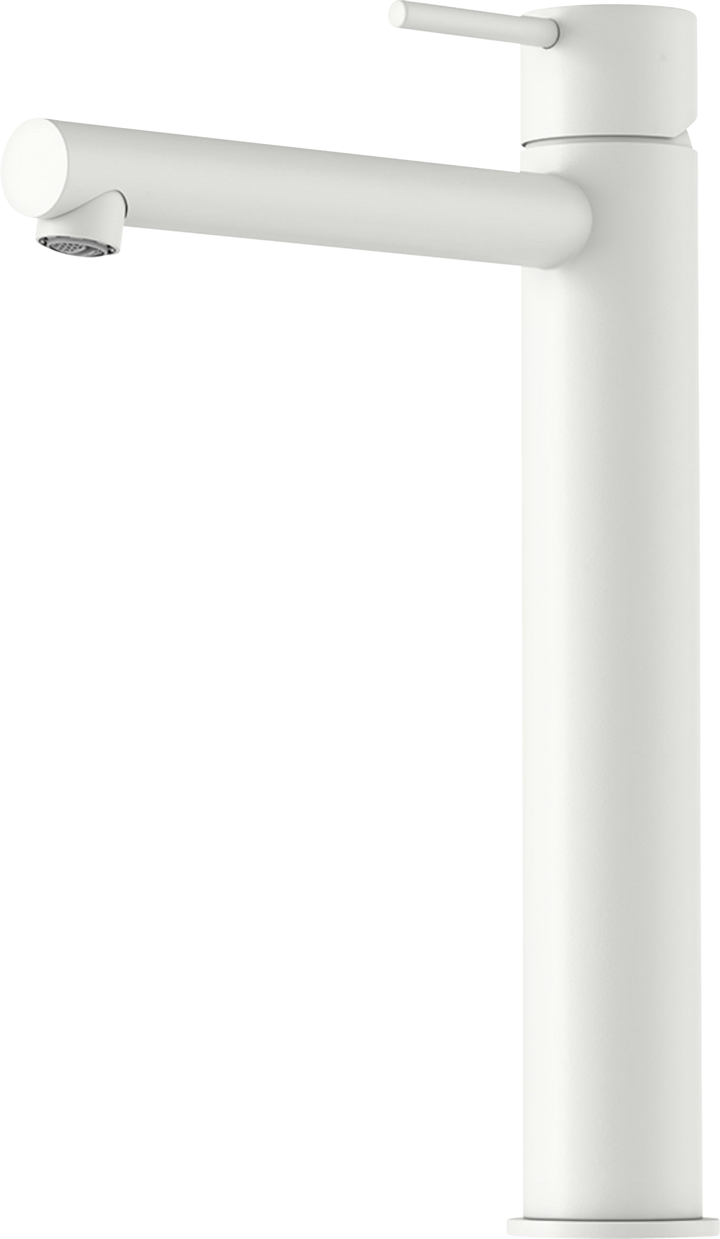 Mora INXX II sharp high Tvättställsblandare matt vit