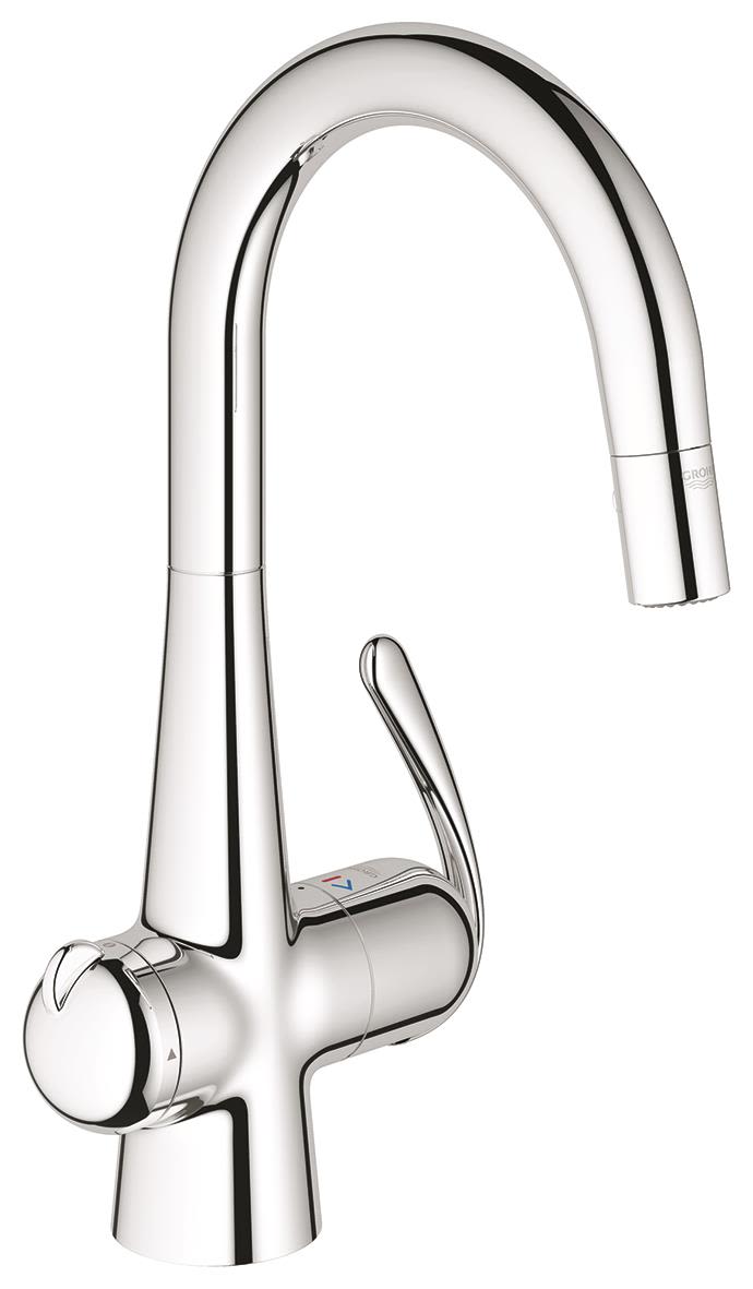 Grohe Zedra Köksblandare med utdragbar pip