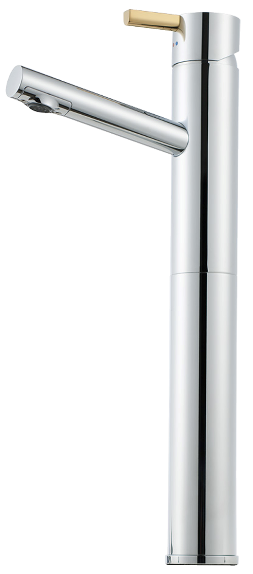 Mora 707161.0065 Tvättställsblandare ettgrepp, utan bottenventil Krom/guld