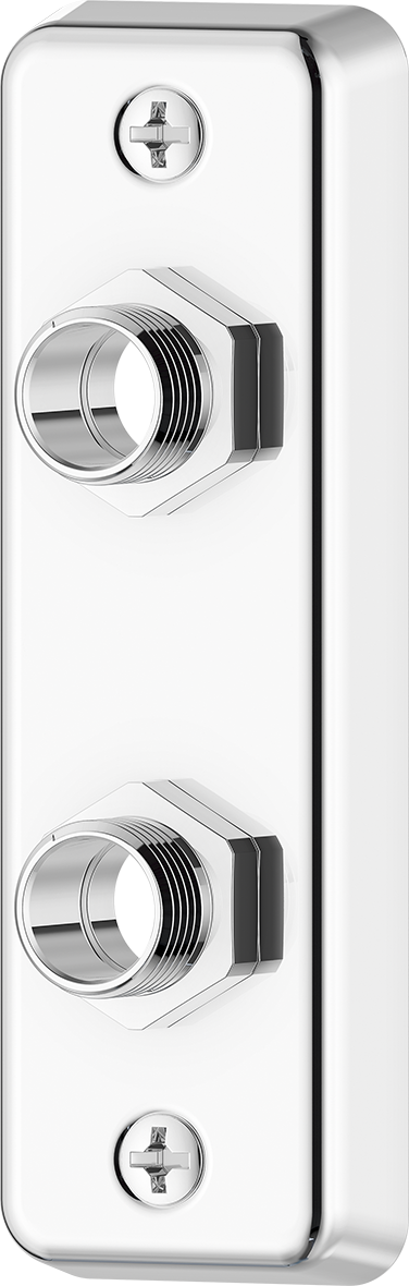 FM Mattsson S600048 Väggbricka med väggtätning, lekande nippel 16 mm