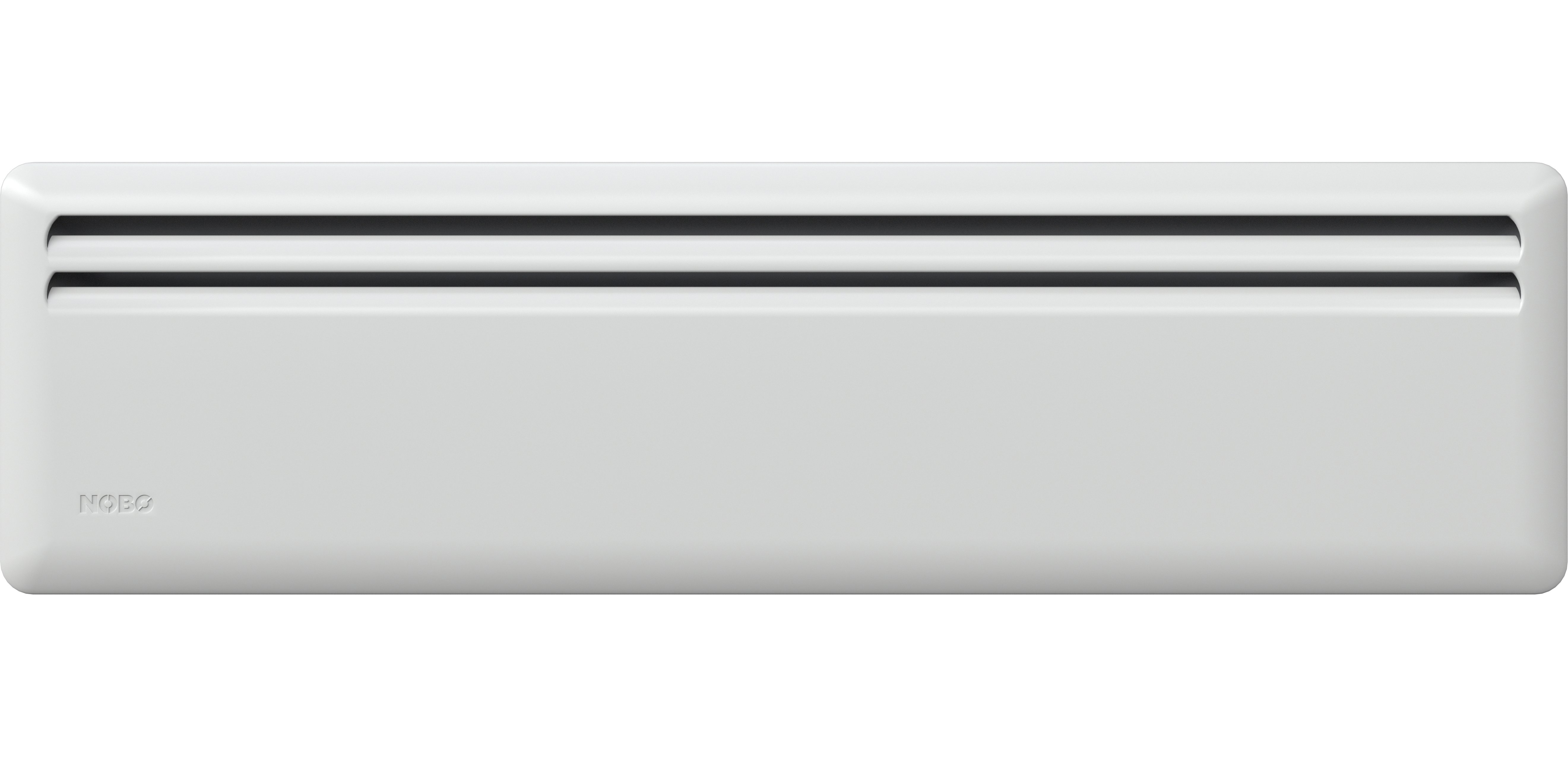 Nobö Front Elradiator 500 W, 400 V 725 x 200 mm