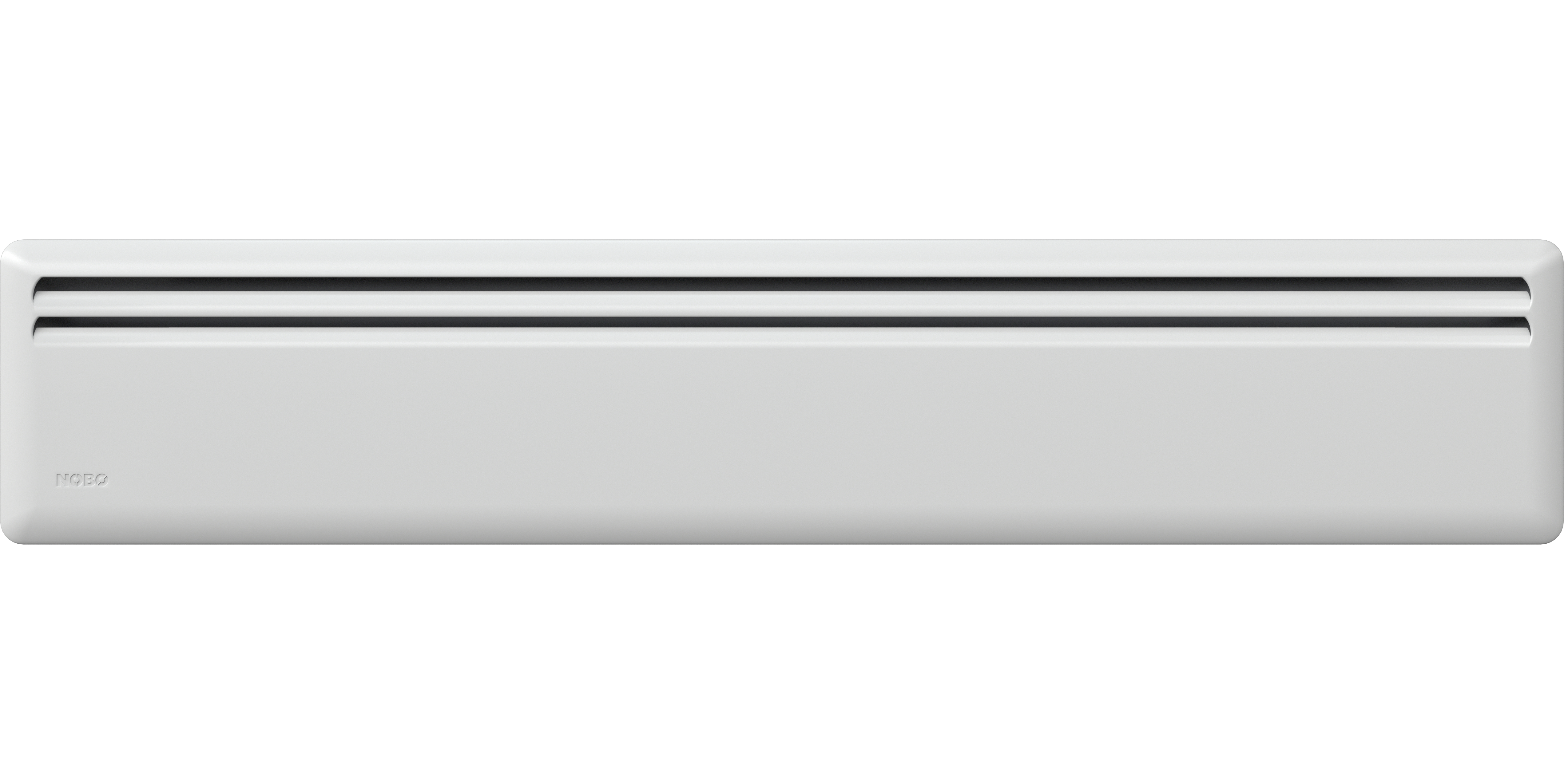 Nobö Front Elradiator 750 W, 400 V 1025 x 200 mm