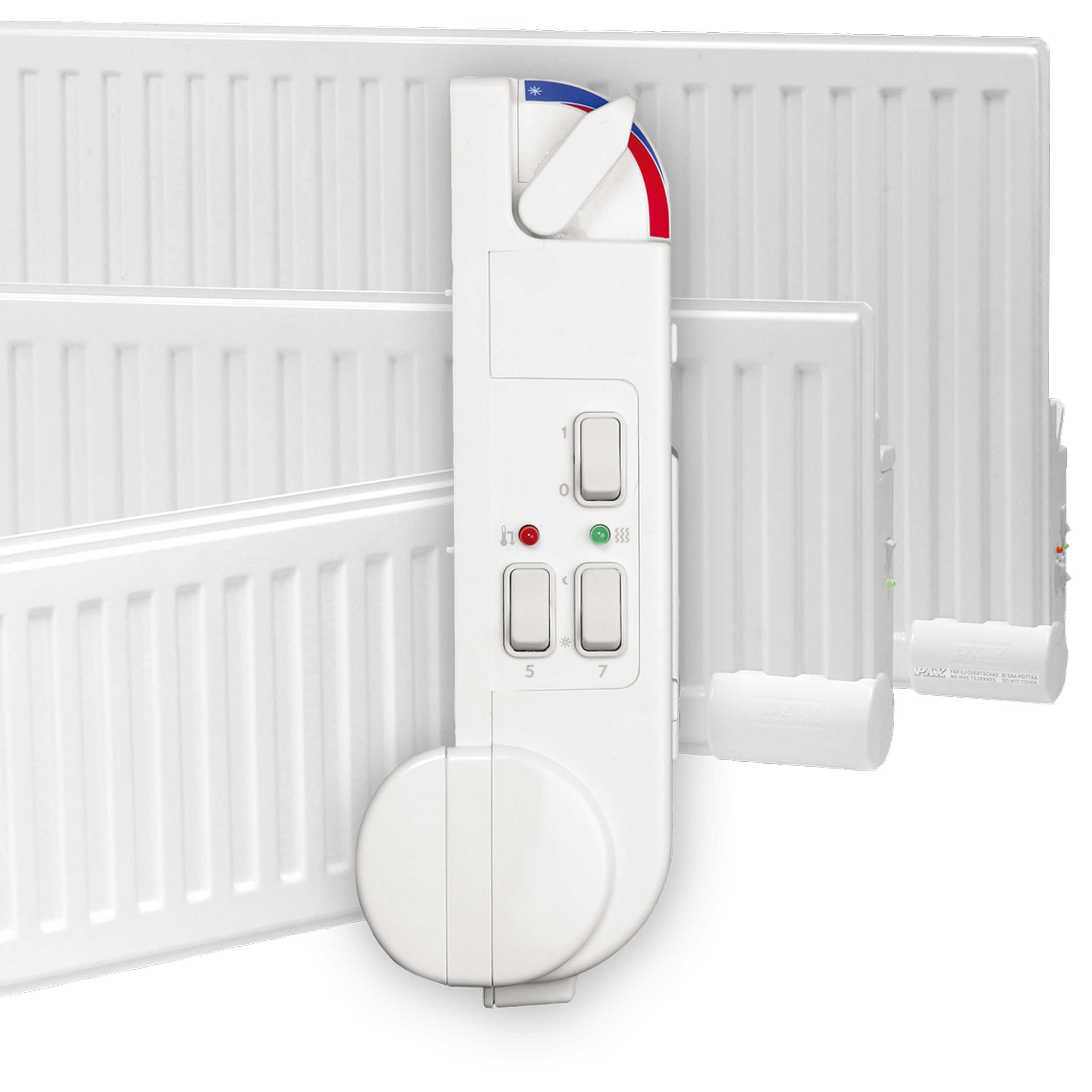 PAX ELECTRO PRODUCTS AB Pax 3000 11-508 230V 800W oliefyldt elektrisk radiator af høj kvalitet med meget høj overfladebehandling. Højde 500 mm