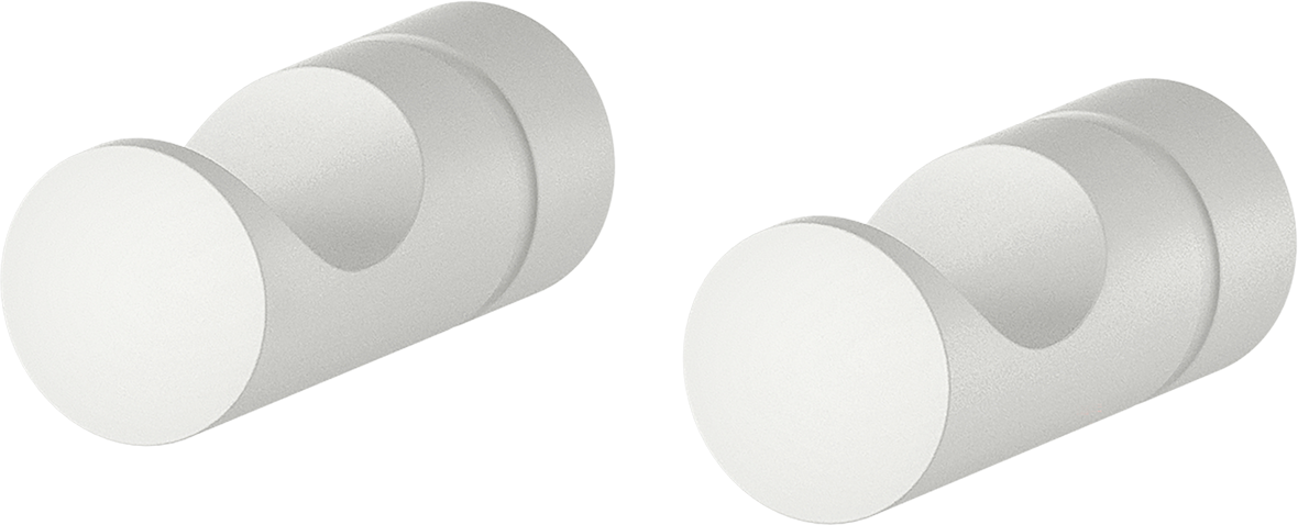 Mora INXX II Handdukskrok 2-pack, matt vit