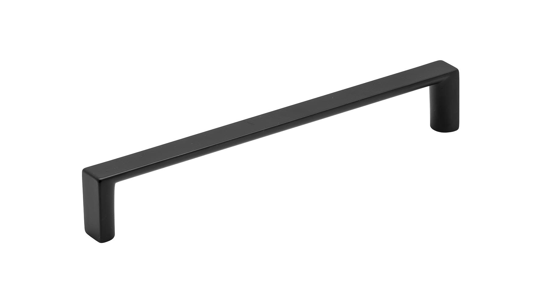 Gustavsberg H4 Handtag svart, rak c/c 160 mm