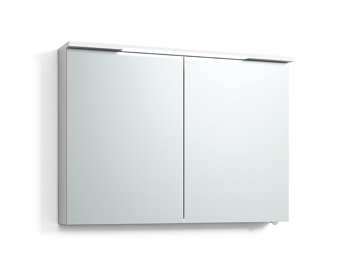 Svedbergs Skuru 425100 Spegelskåp vitt, 2 dörrar 101 cm