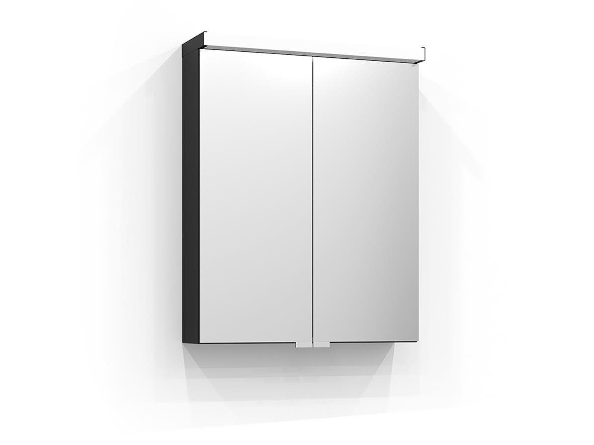 Svedbergs Intro Spegelskåp 55x70x15 cm grafitgrå