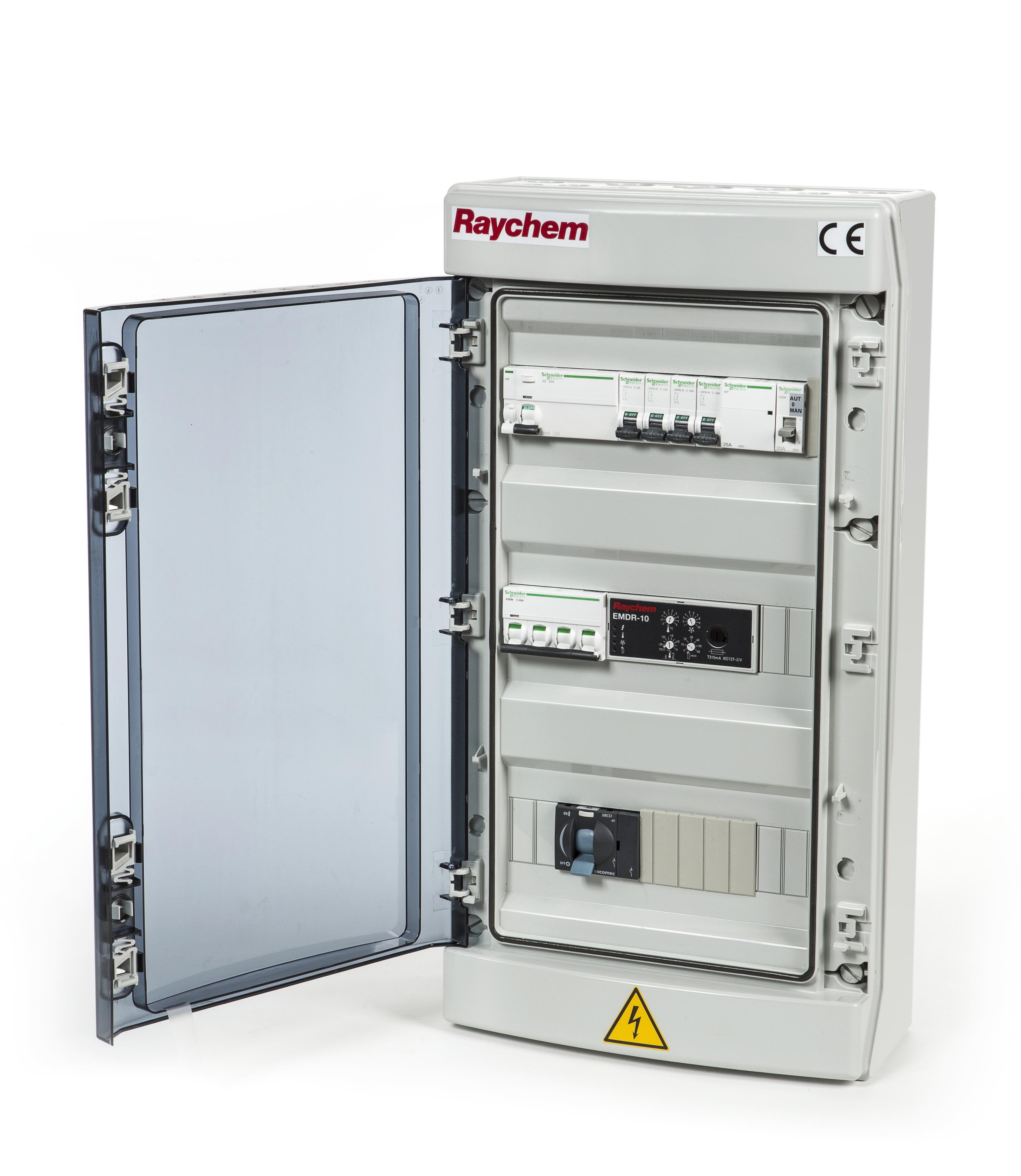 RAYCHEM SBS-R-GM Automatikskåp EMDR-10, tak 3x16 A