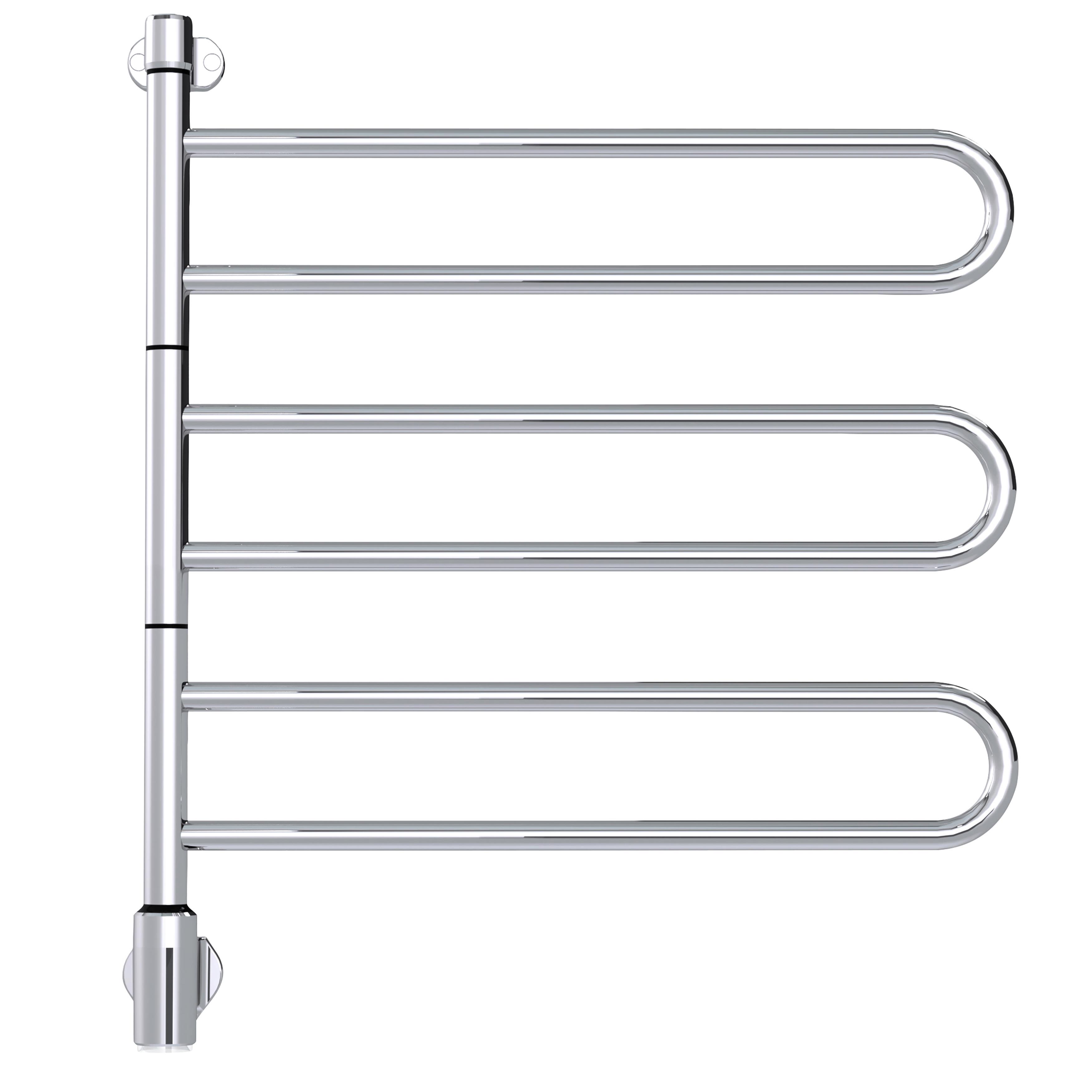 PAX Flex U Handdukstork svängbar, 3 armar 654 mm