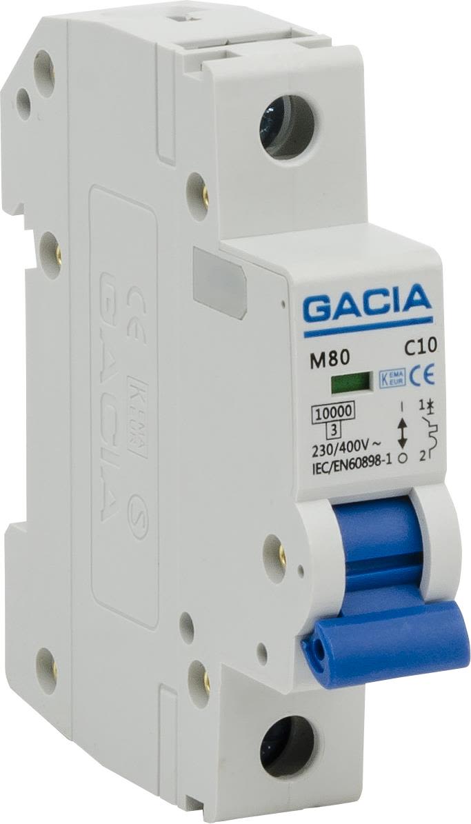 Gacia 4021163032 Automatsäkring 1-pol, 10kA 20A