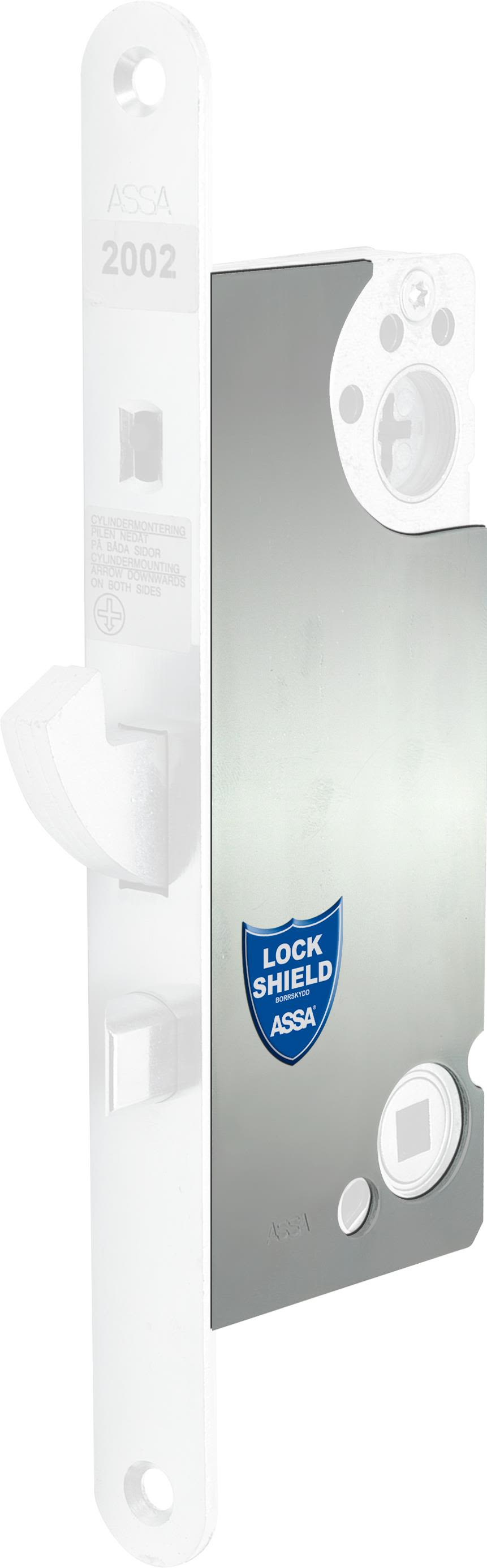 ASSA LS12209 EVO Låssköld glansförzinkad