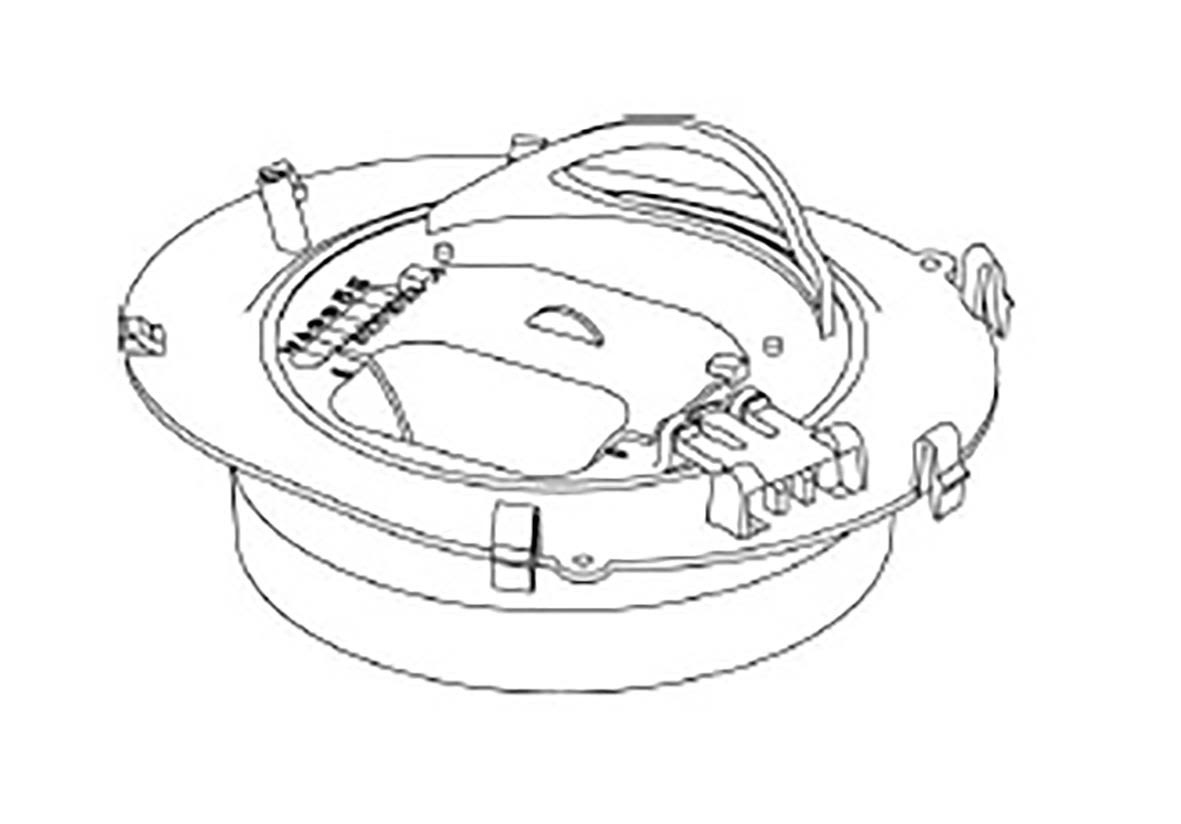 Franke 133.0304.912 Spjeld for 200- og 800-serien
