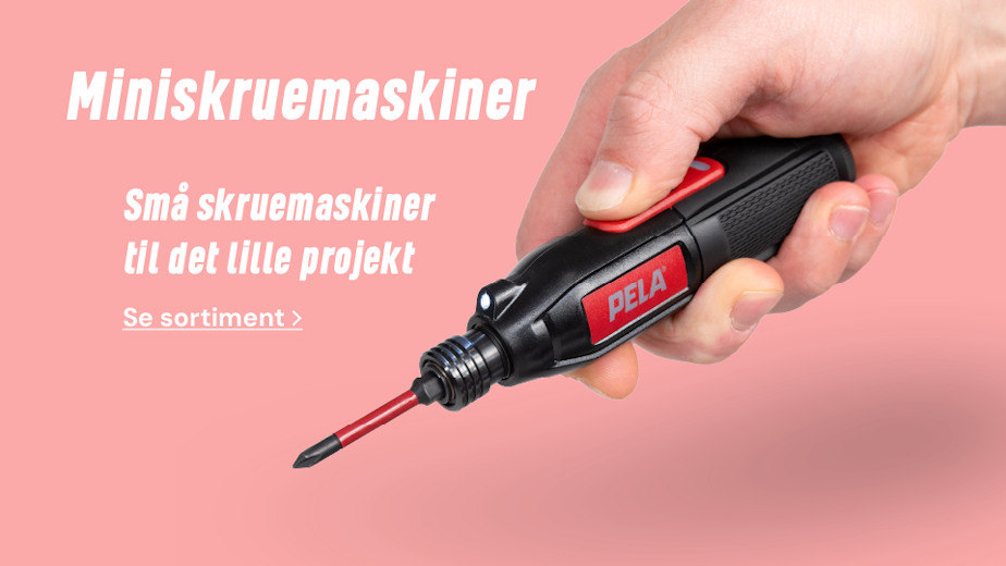 Miniskruemaskiner - små skruemaskiner til det lille projekt