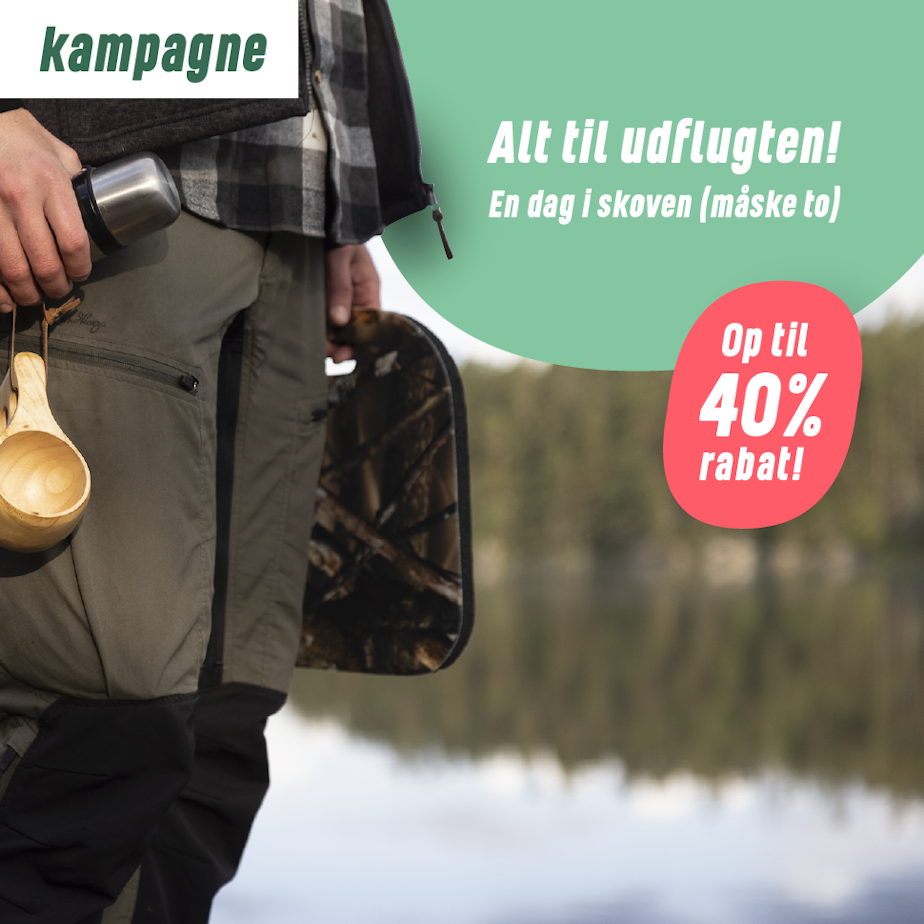 Alt til udflugten! En dag i skoven (måske to)
