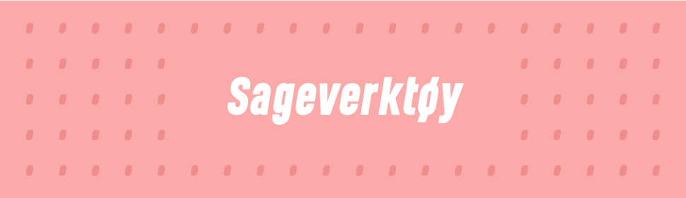 Sageverktøy