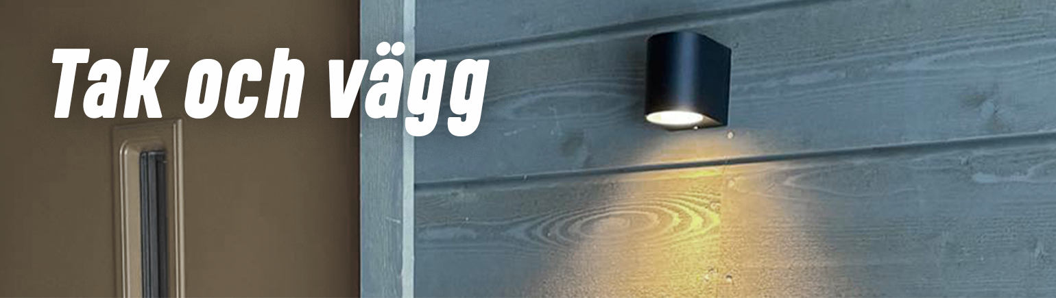 Tak och vägg