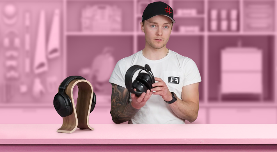 Tømreren Erik Öst og høreværnet Zekler Neo