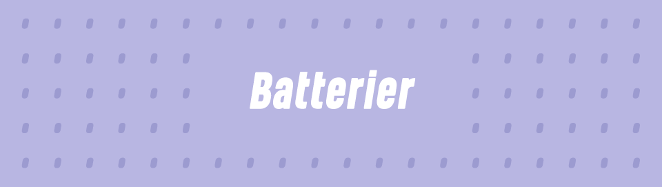 Batterier