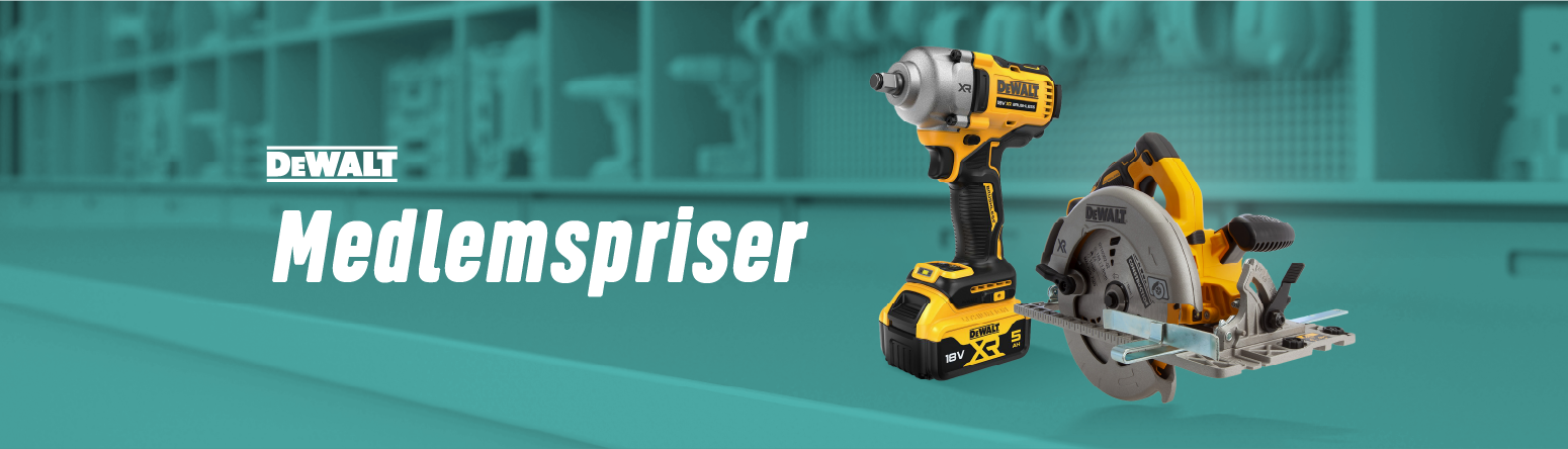 Dewalt medlemspriser