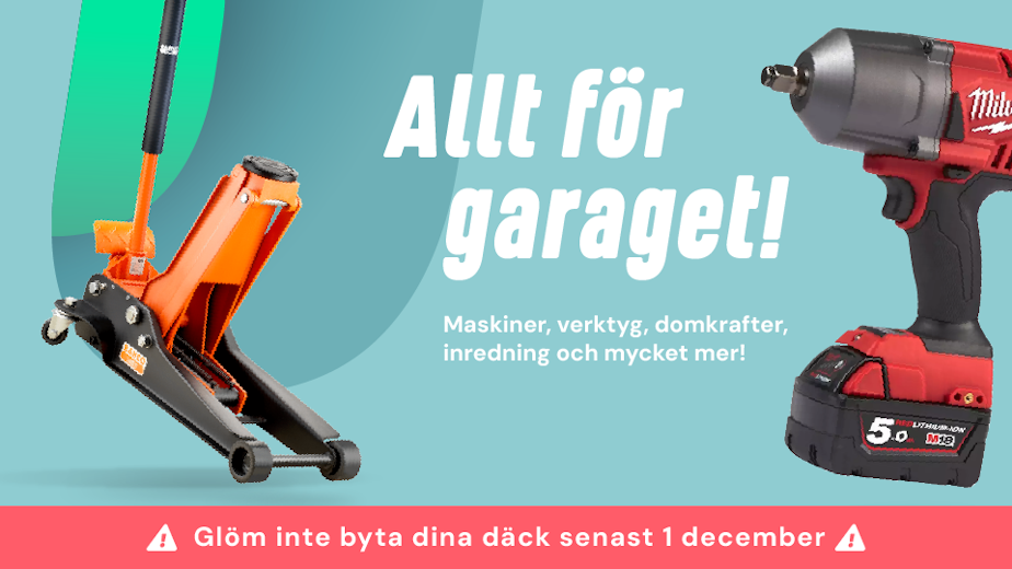 Allt för garaget!
