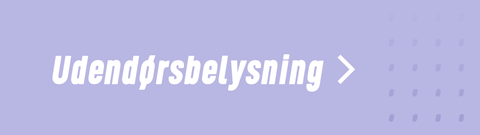 Udendørsbelysning