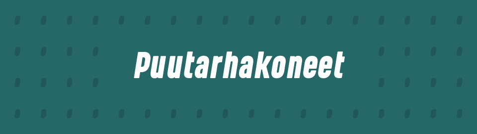 Puutarhakoneet