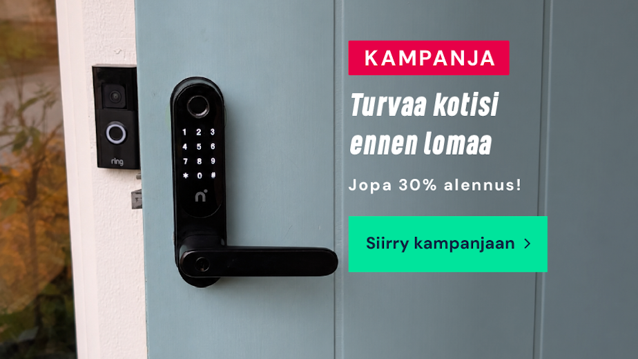 Turvaa kotisi ennen lomaa