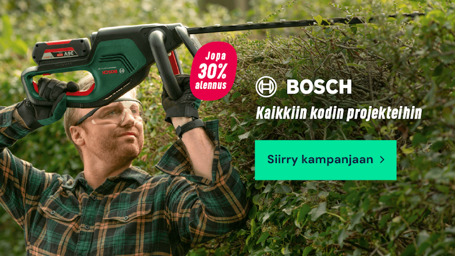 Bosch – Kaikkiin kodin projekteihin
