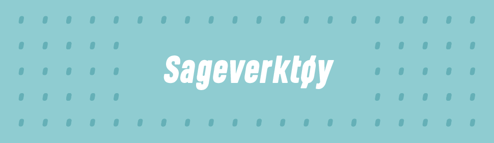 Sageverktøy