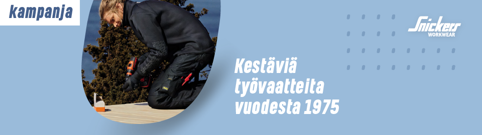 Snickers - kestäviä työvaatteita vuodesta 1975