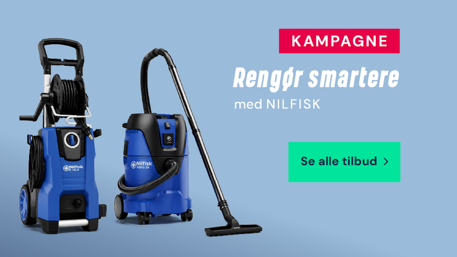 Rengør smartere med Nilfisk