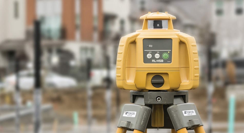 Nyhet: Topcon RL-H5B självnivellerande rotationslaser