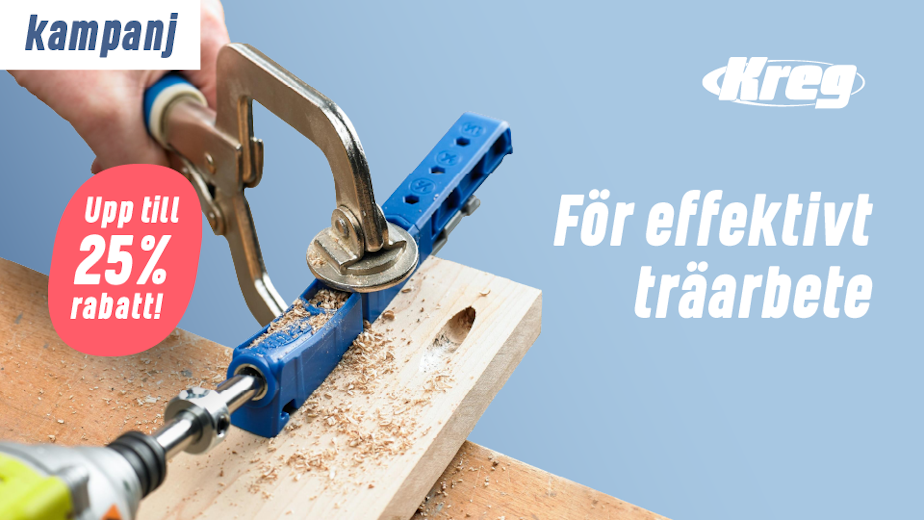 Kreg – för effektivt träarbete