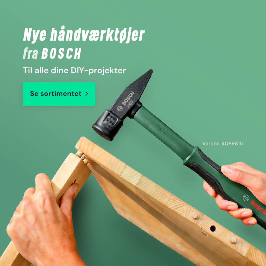 Nye håndværktøjer fra Bosch