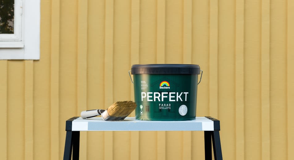 Guide: Beckers Perfekt fasad – nästa generations fasadfärg