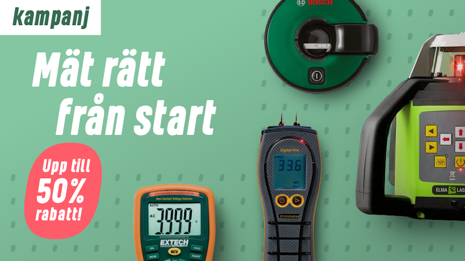 Mät rätt från start