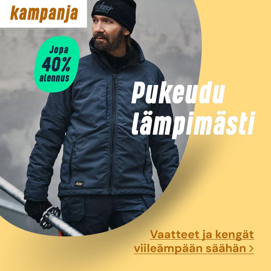 Pukeudu lämpimästi