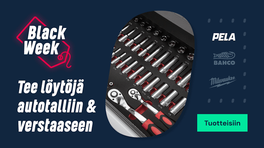 Tee löytöjä autotalliin & verstaaseen