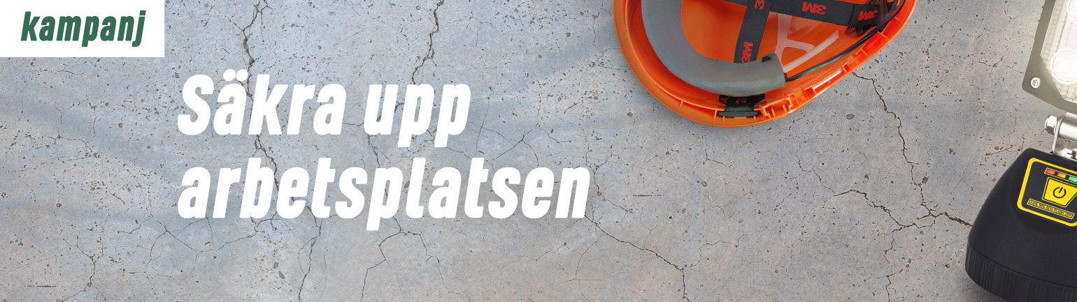 Säkra upp arbetsplatsen