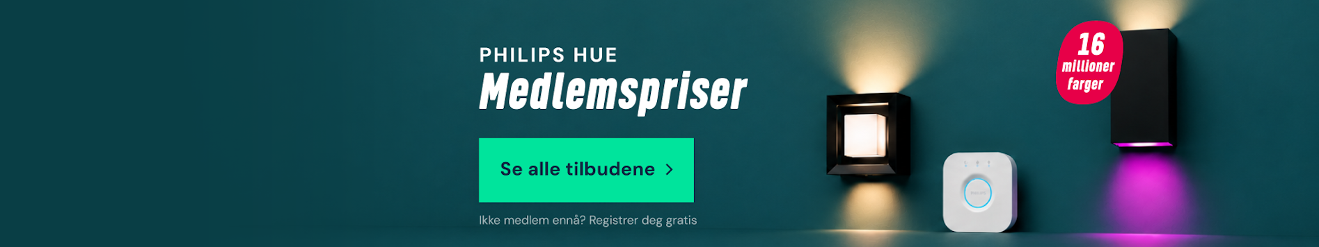Philips hue medlemspriser