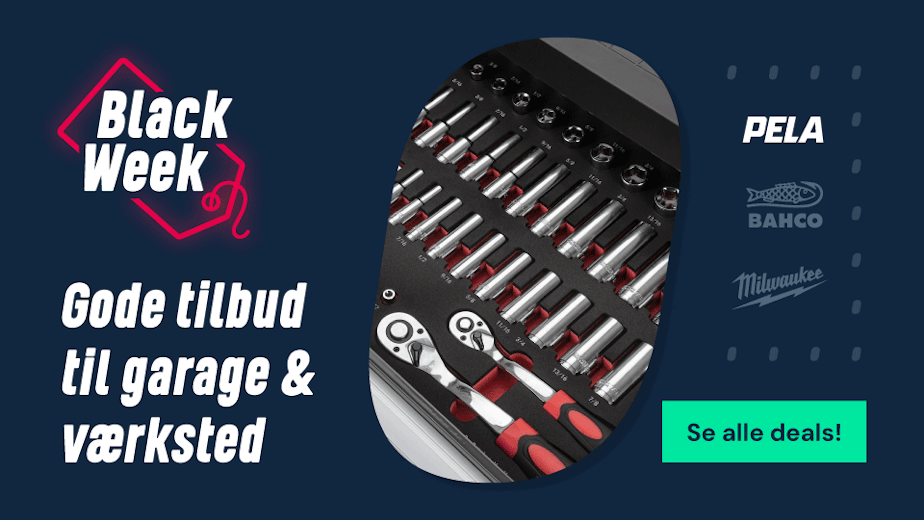 Gode tilbud til garage & værksted