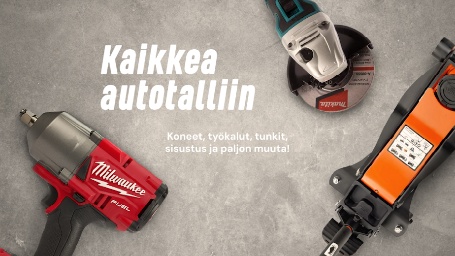 Kaikkea autotalliin