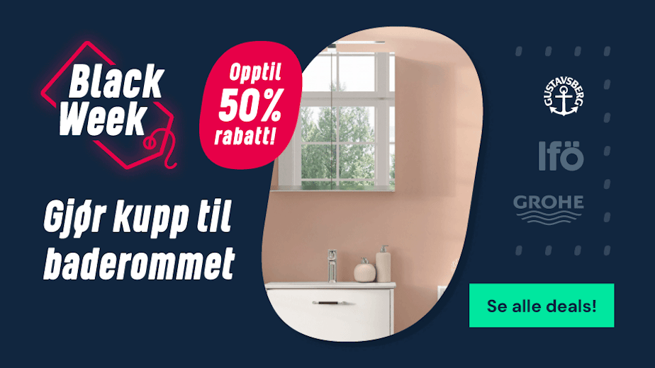 Gjør kupp til baderommet