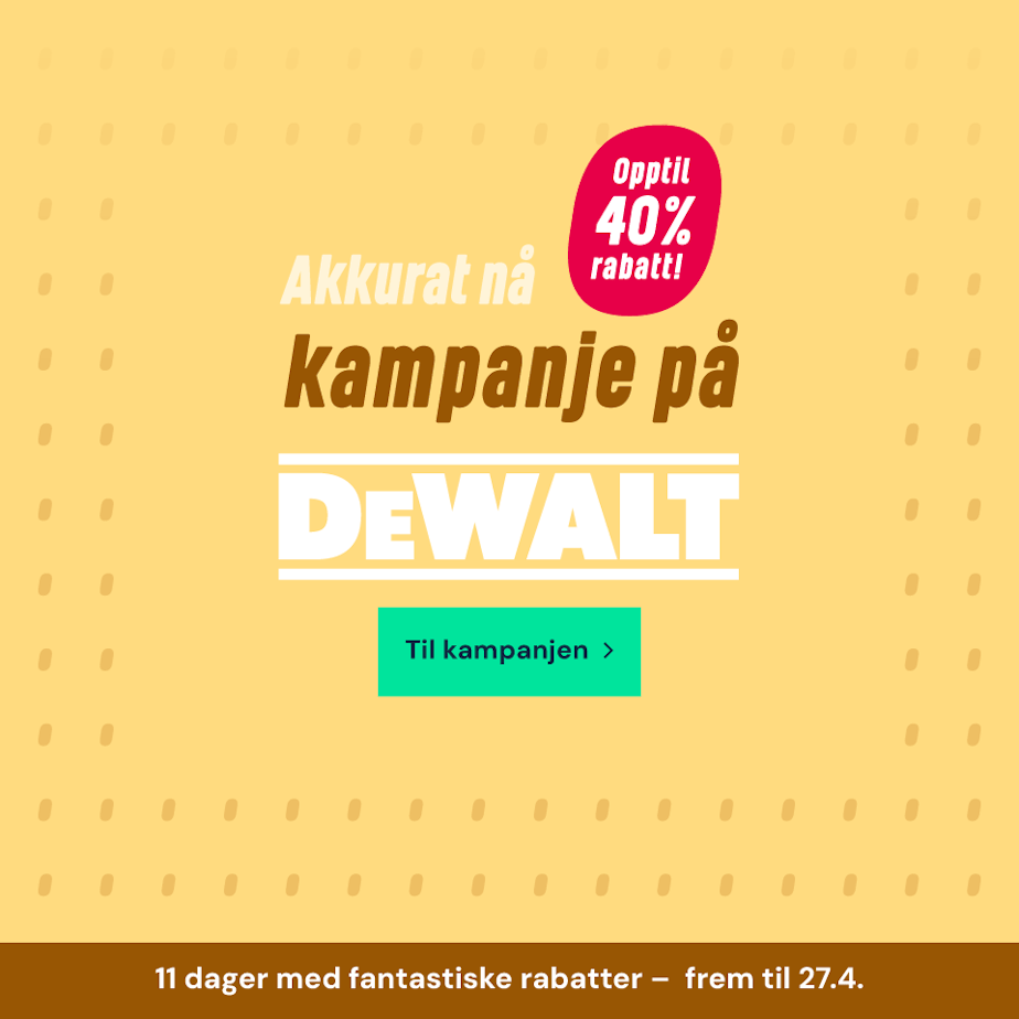 Kampanje på Dewalt
