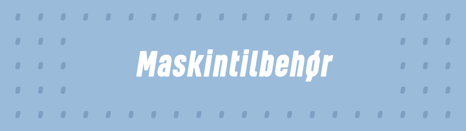 Maskintilbehør